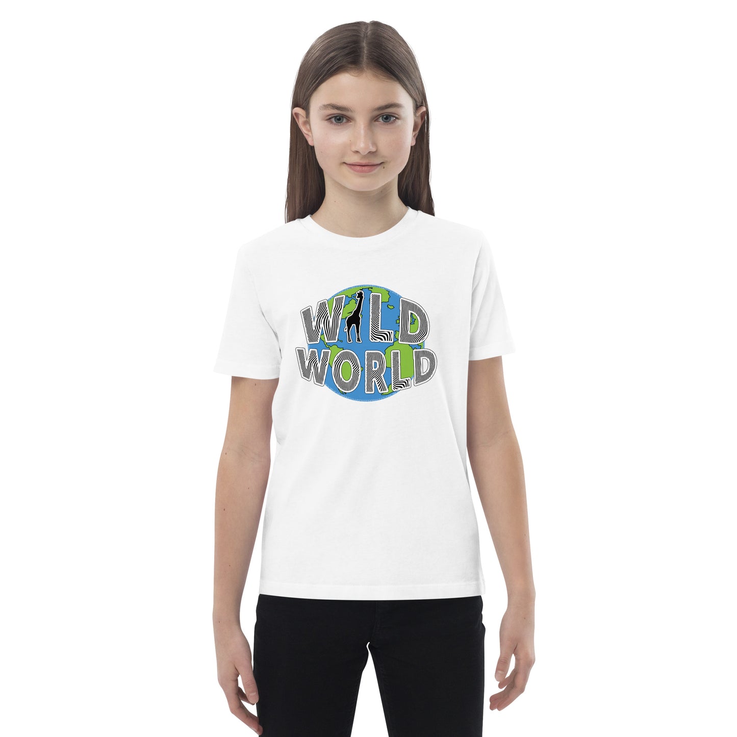 Kids t-shirt - Wild World w Scott Solomon