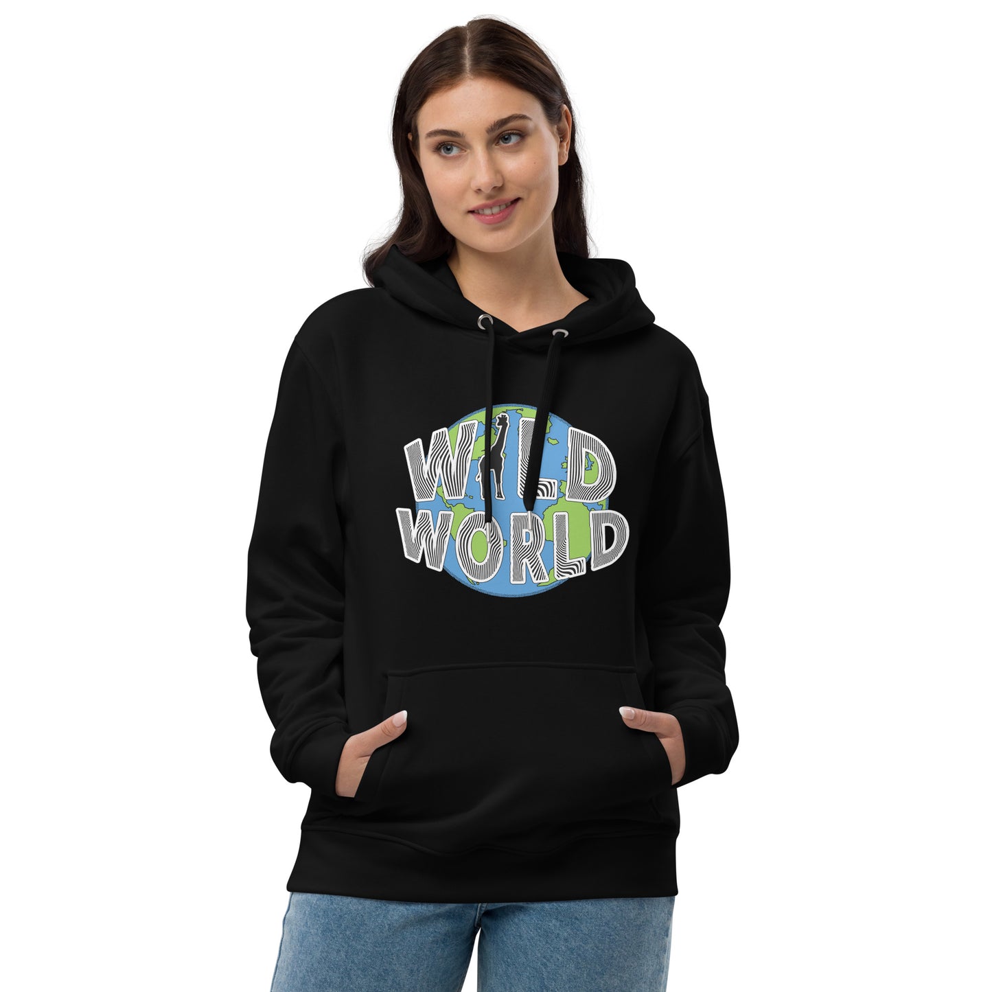 Unisex Premium eco hoodie - Wild World w Scott Solomon