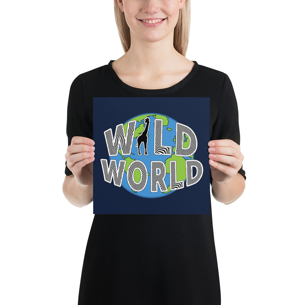 Photo paper poster - Wild World w Scott Solomon