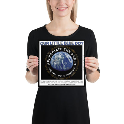 Photo paper poster - Appreciate The Earth, Greta Thunberg