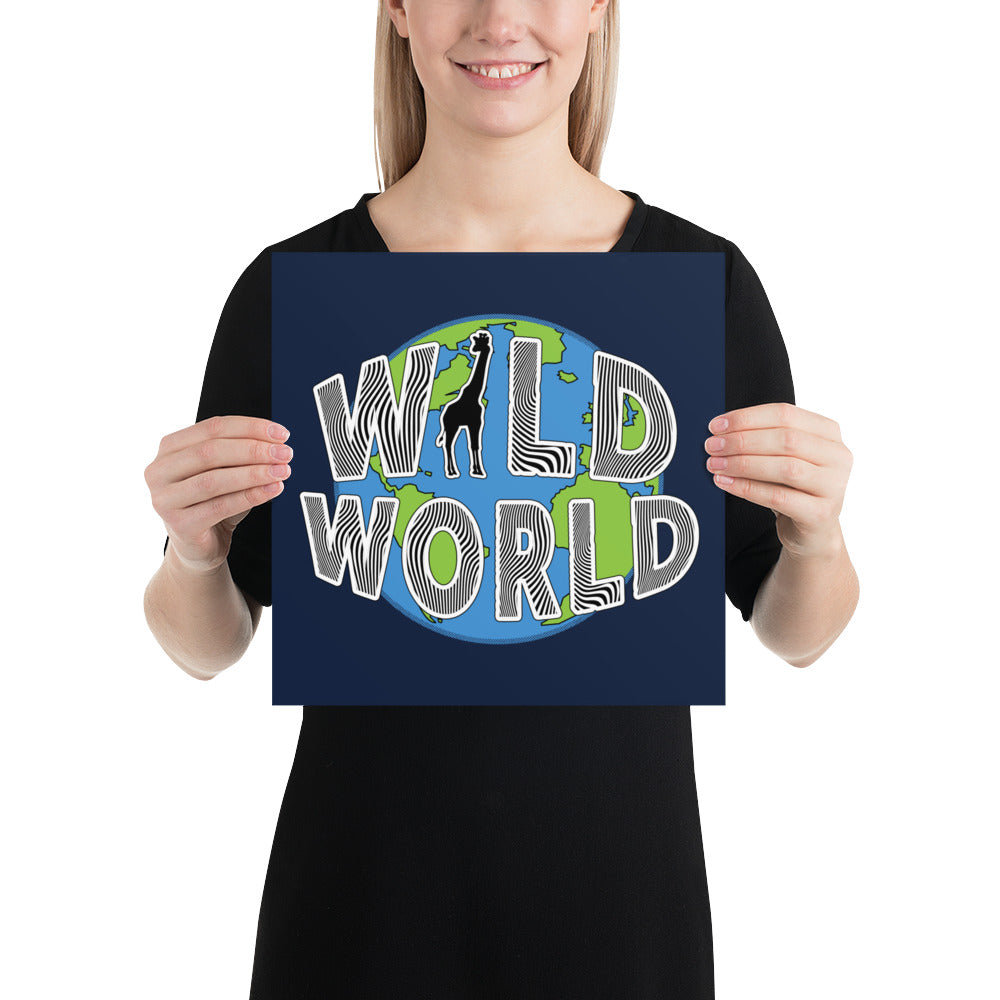Photo paper poster - Wild World w Scott Solomon