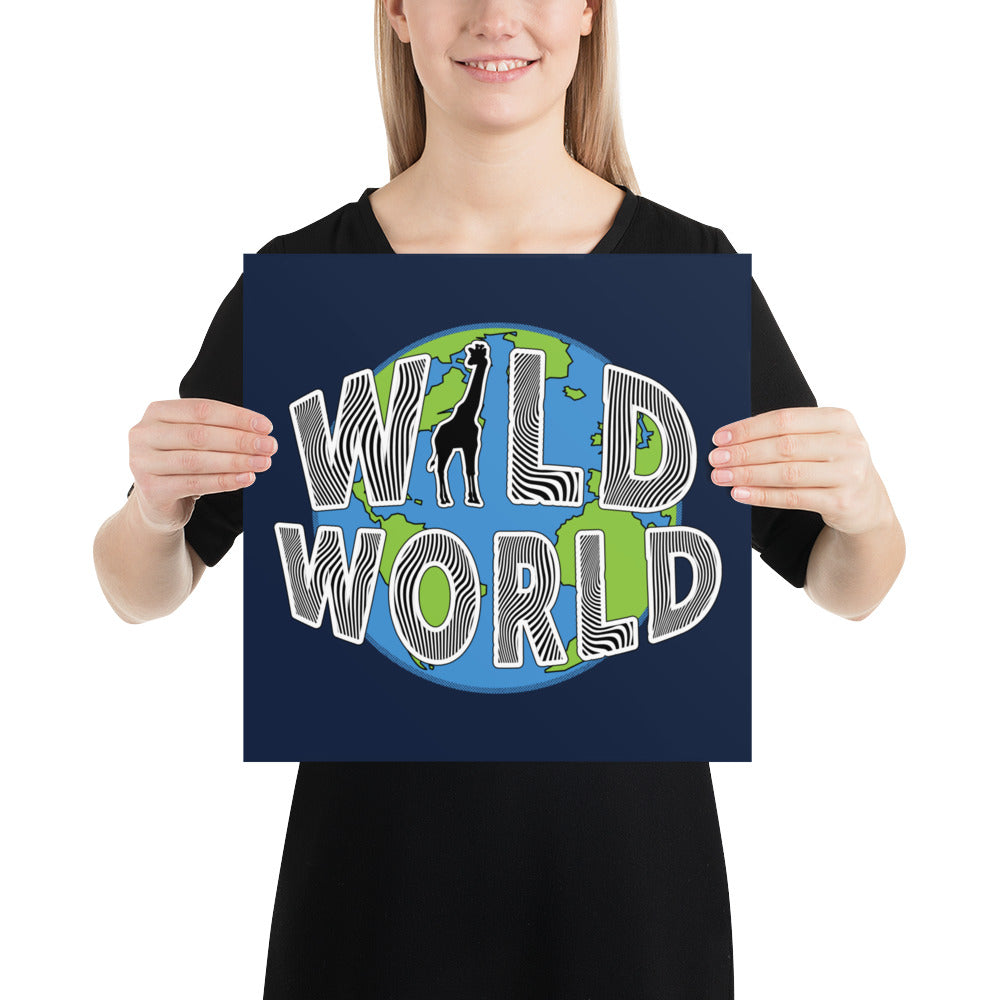 Photo paper poster - Wild World w Scott Solomon