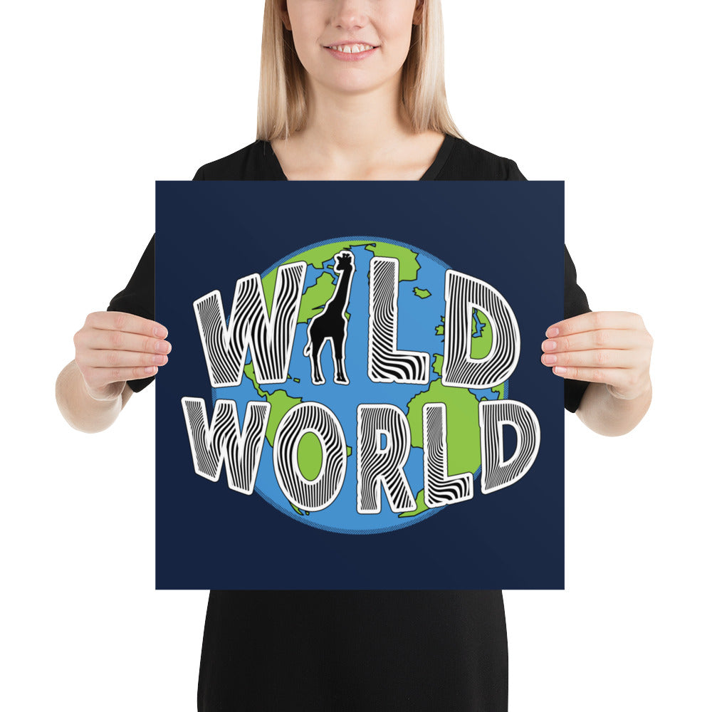 Photo paper poster - Wild World w Scott Solomon
