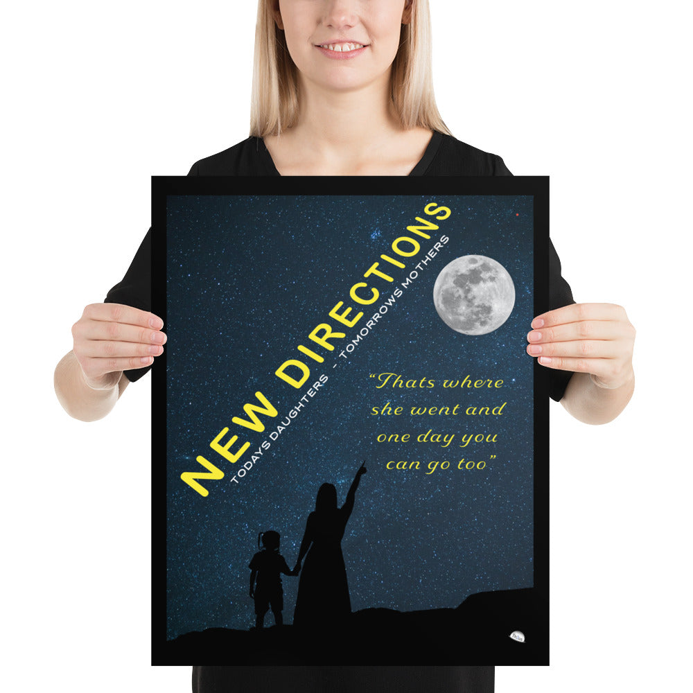 Photo paper poster - New Directions For Mother and Daughter
