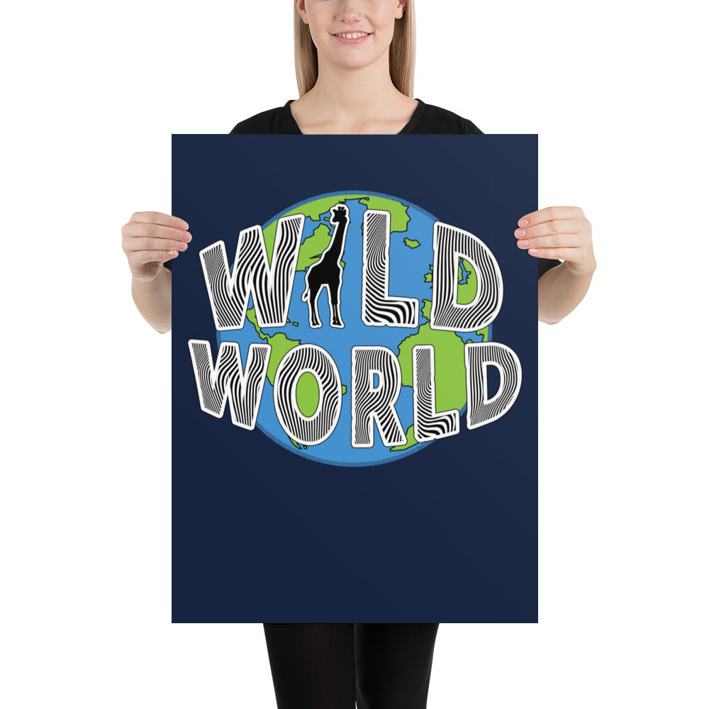 Photo paper poster - Wild World w Scott Solomon