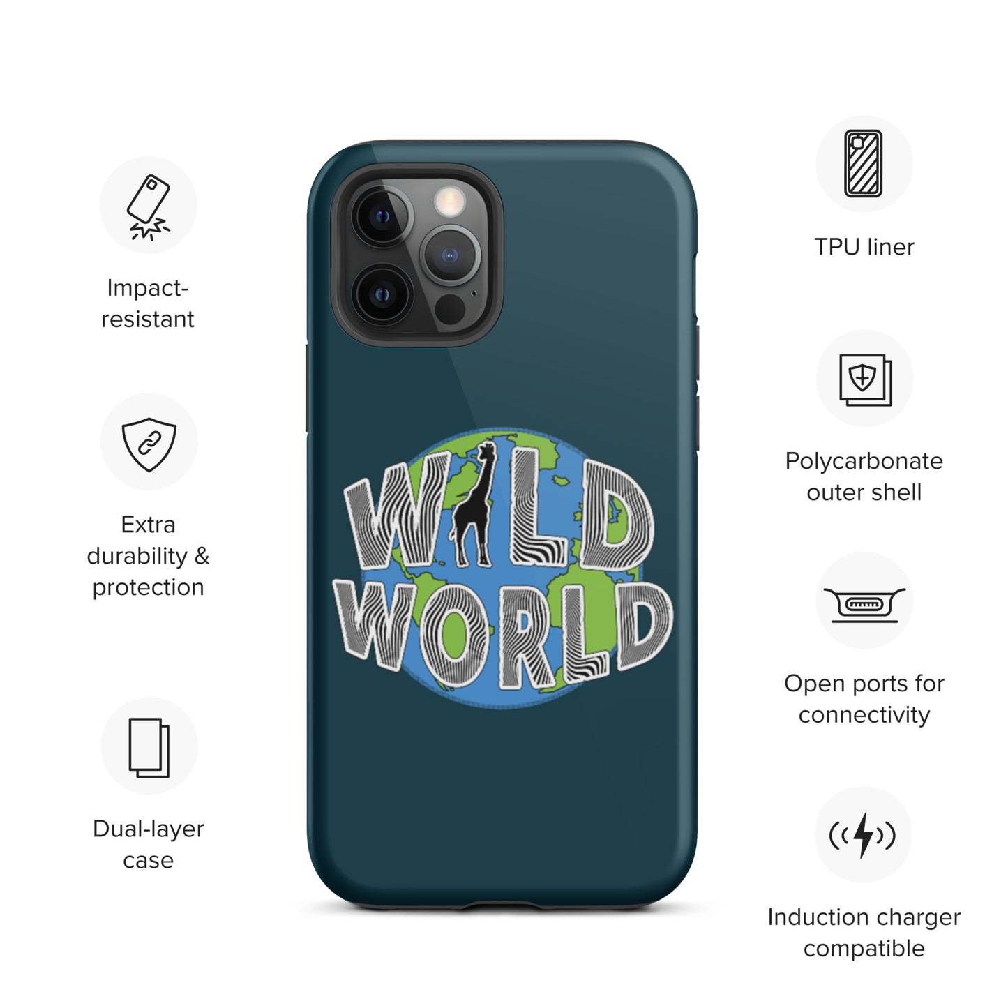iPhone case - Wild World w Scott Solomon