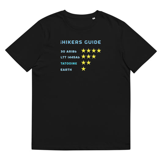 Unisex organic cotton t-shirt - Earth, A One Star Planet