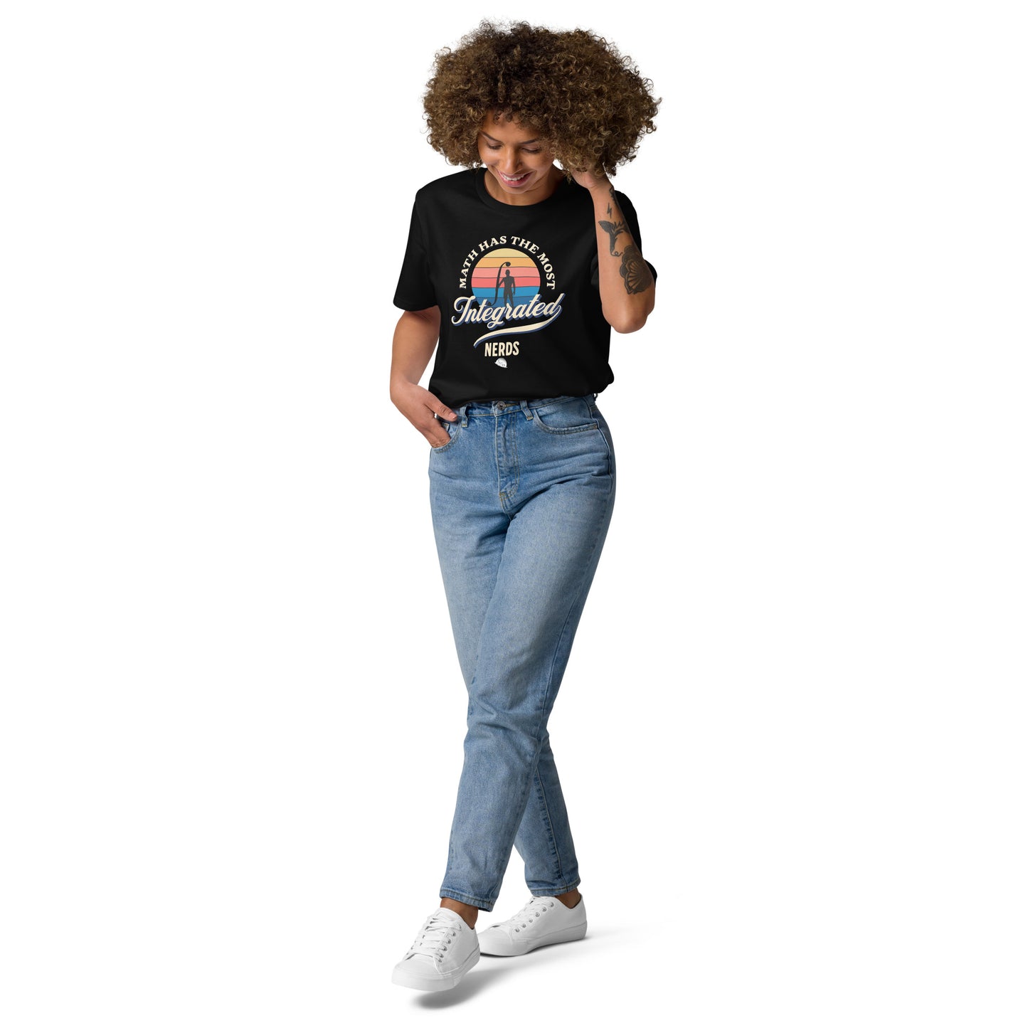 Unisex organic cotton t-shirt - Math Has The Most Integrated Nerds M