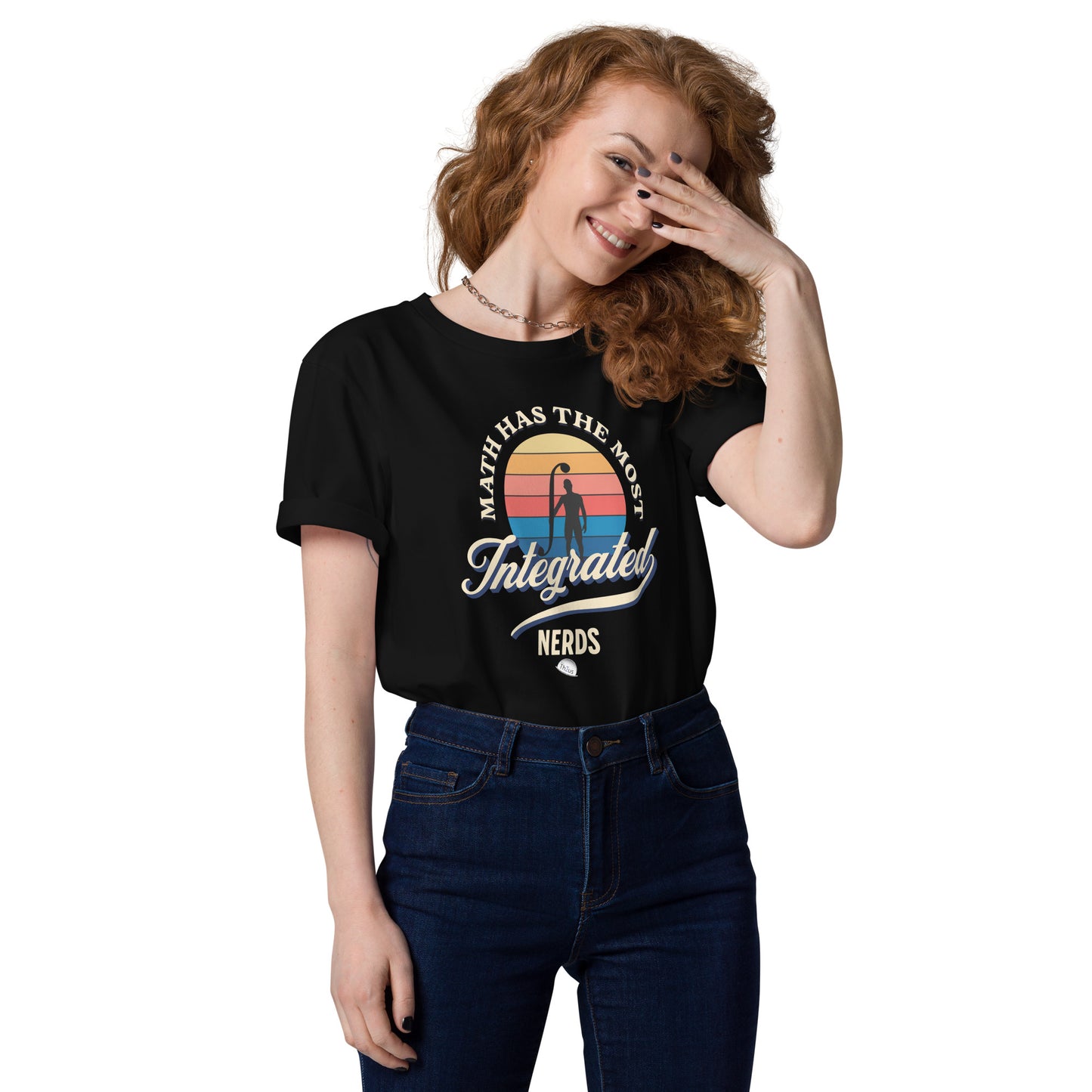 Unisex organic cotton t-shirt - Math Has The Most Integrated Nerds M