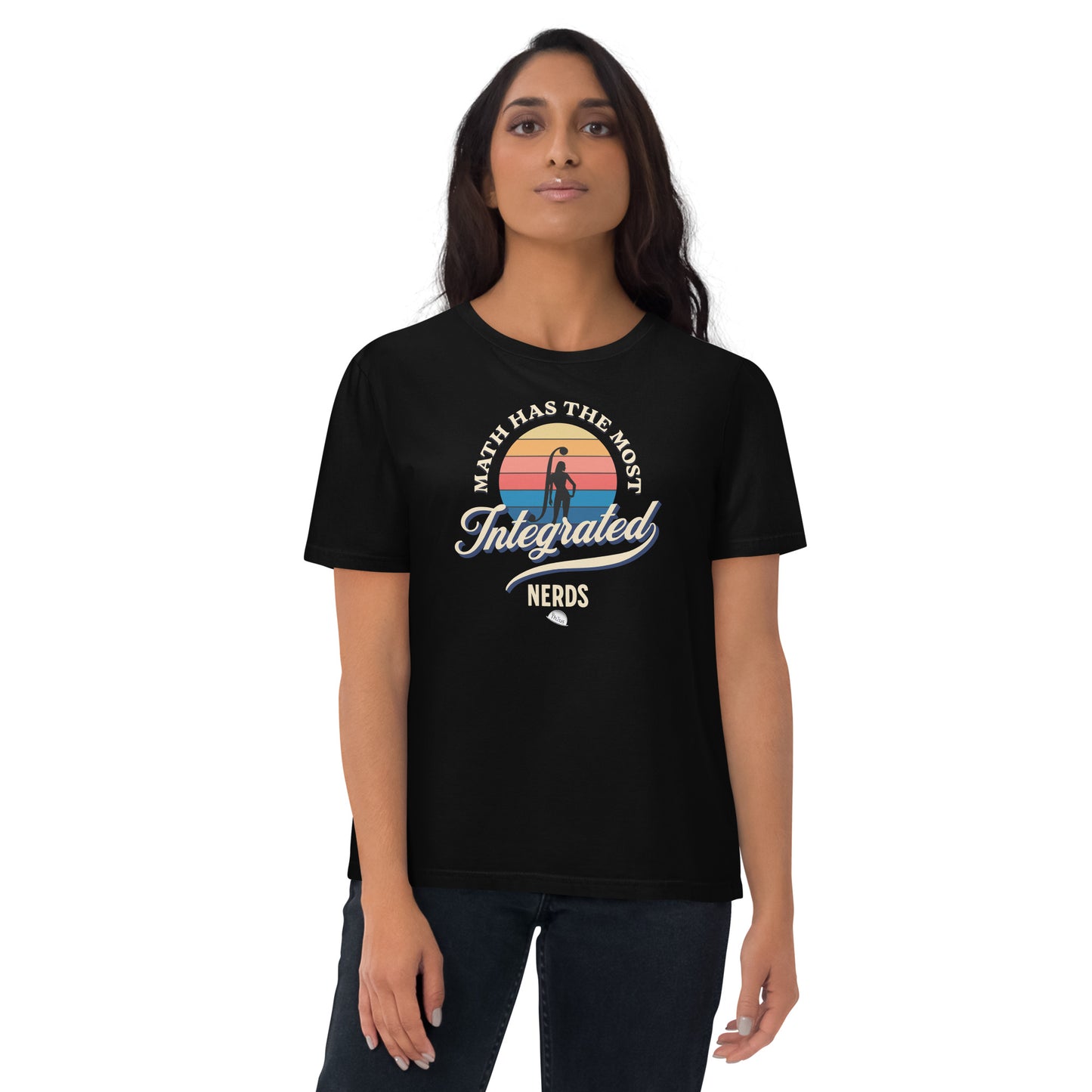 Unisex organic cotton t-shirt: Math Has The Most Integrated Nerds F