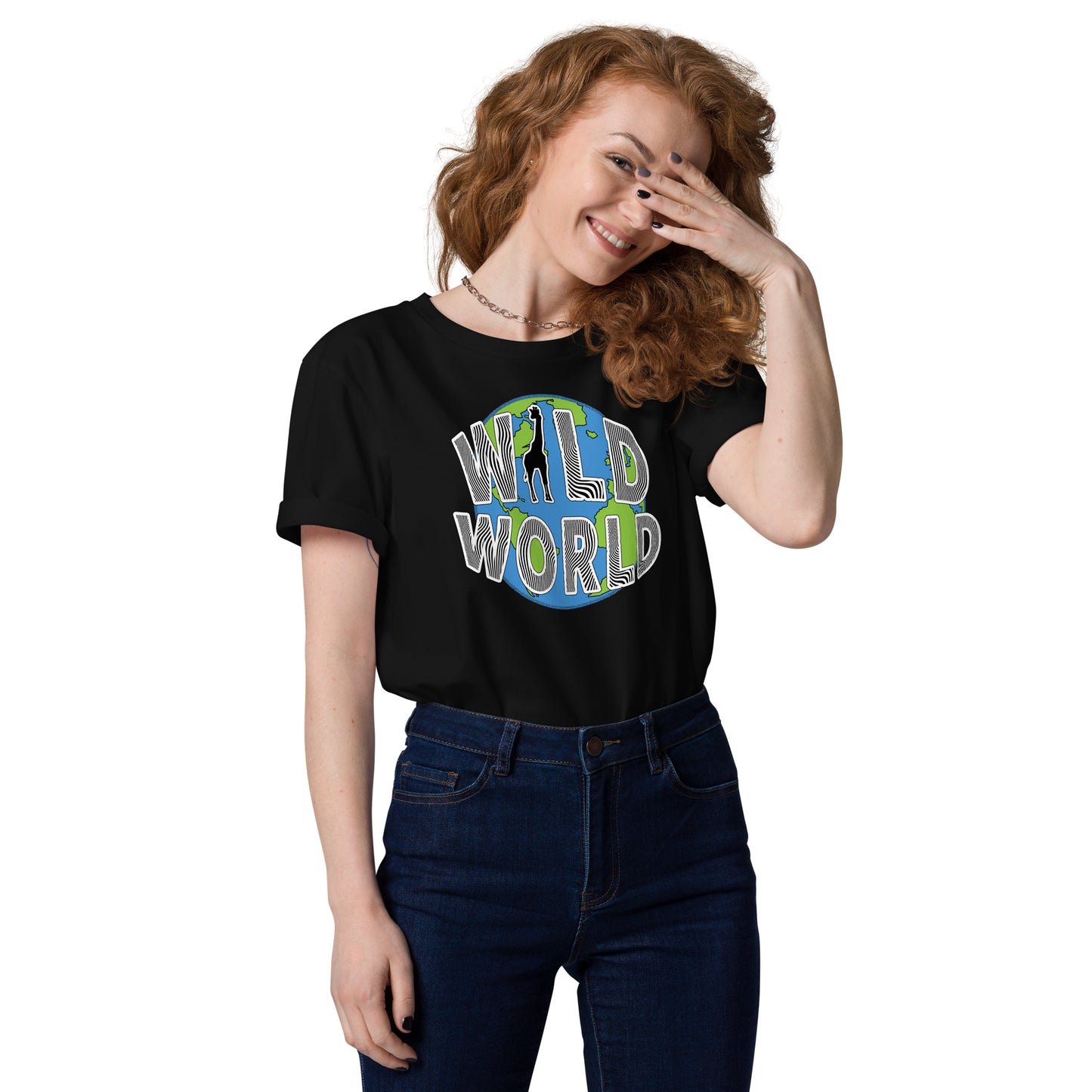 Unisex organic cotton t-shirt - Wild World w Scott Solomon