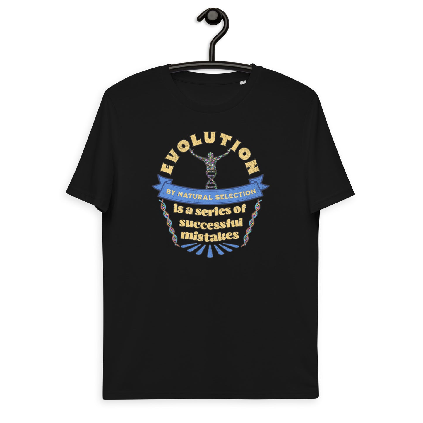 Unisex organic cotton t-shirt - Evolution By Natural Selection