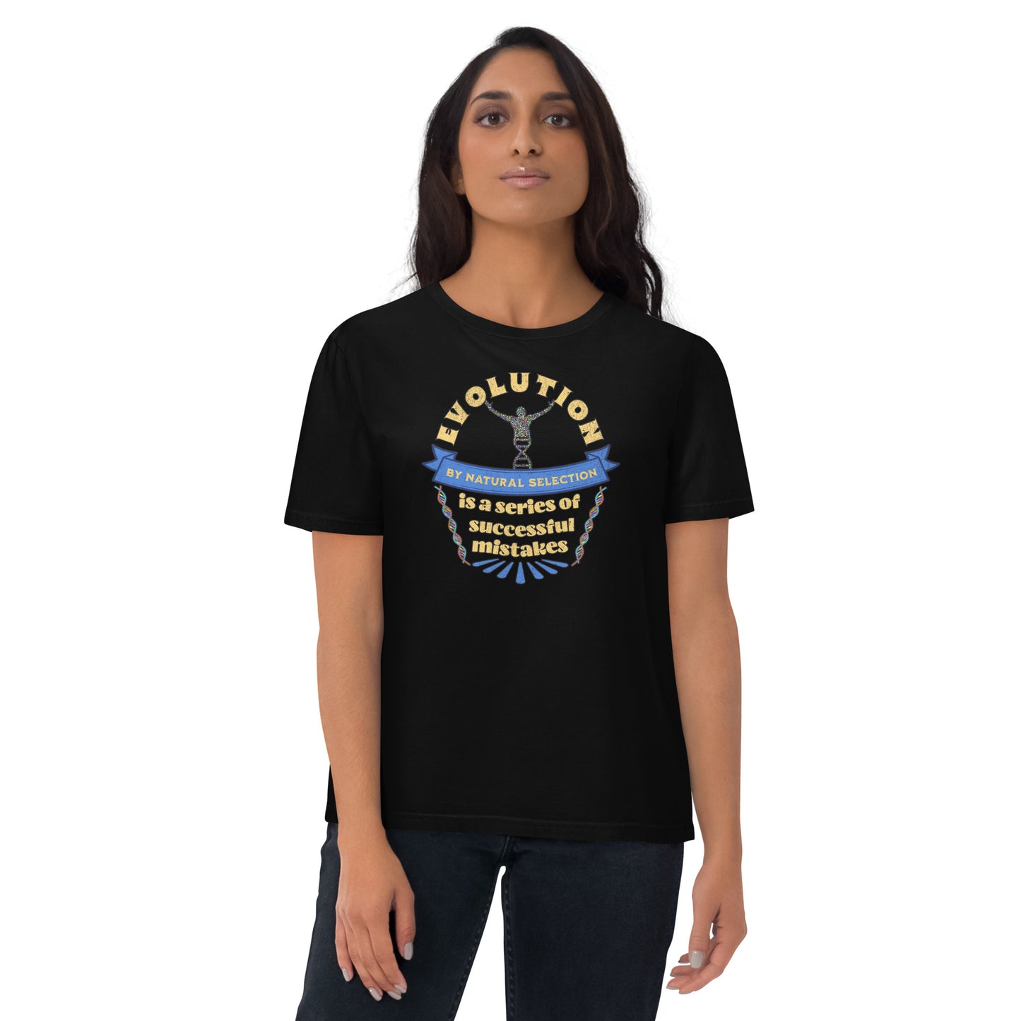 Unisex organic cotton t-shirt - Evolution By Natural Selection