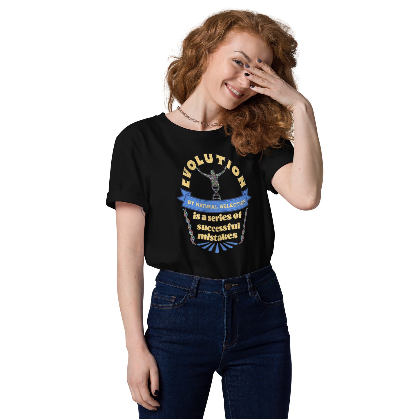 Unisex organic cotton t-shirt - Evolution By Natural Selection