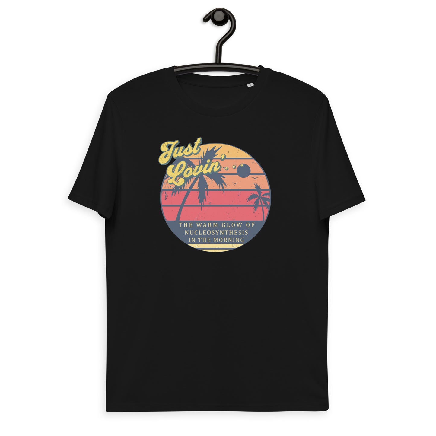 Unisex organic cotton t-shirt - Just Lovin' The Warm Glow Of Morning Sun
