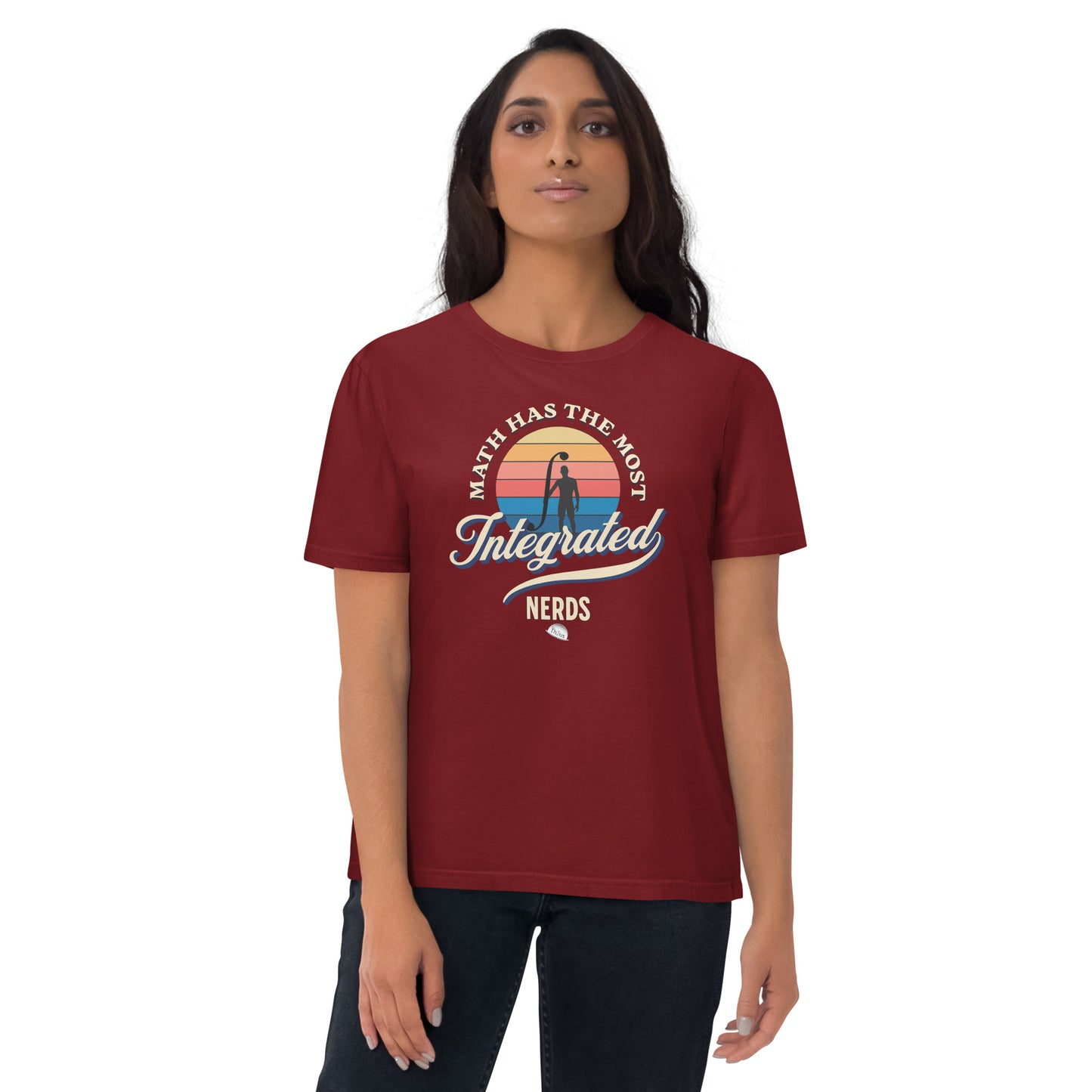 Unisex organic cotton t-shirt - Math Has The Most Integrated Nerds M