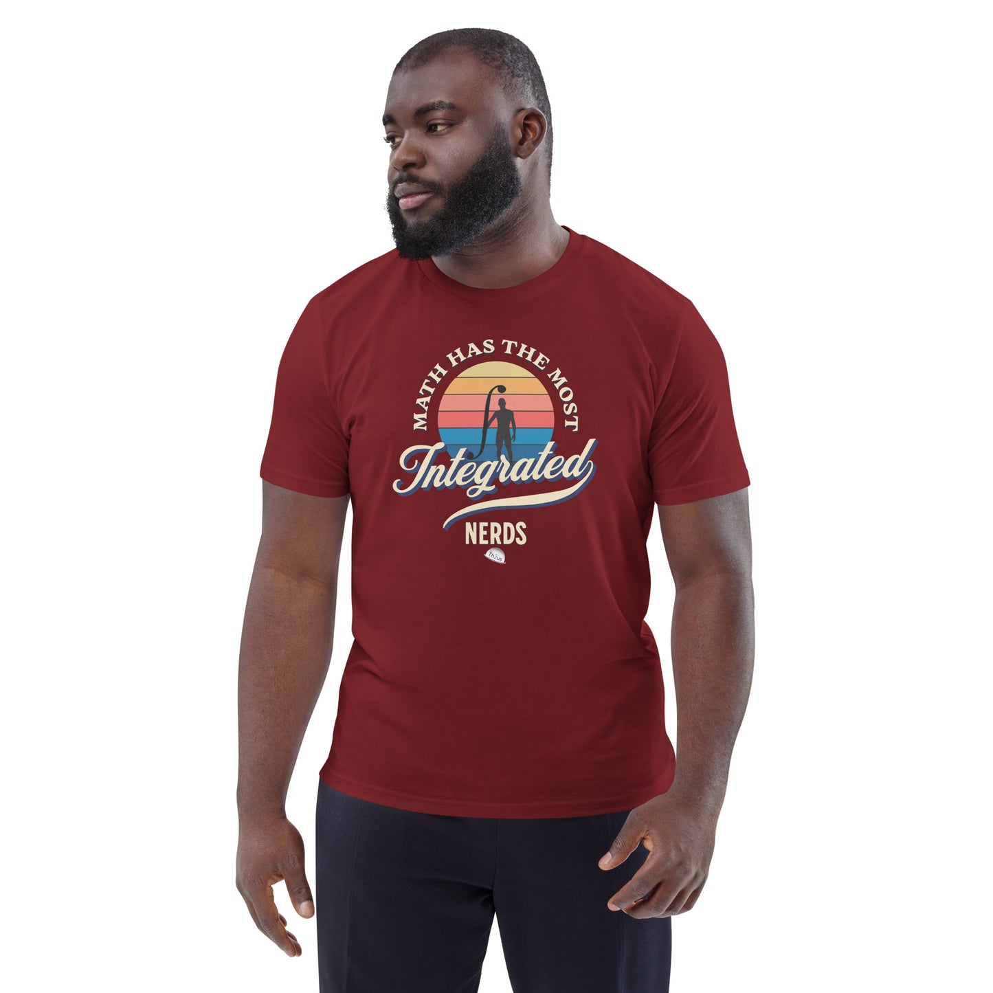 Unisex organic cotton t-shirt - Math Has The Most Integrated Nerds M