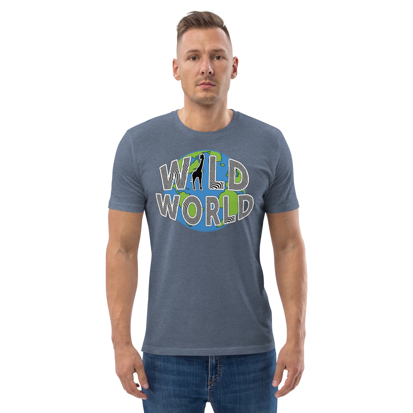 Unisex organic cotton t-shirt - Wild World w Scott Solomon