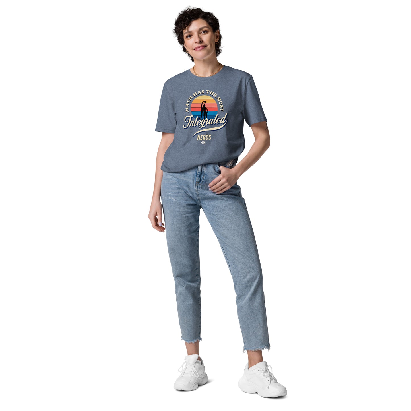 Unisex organic cotton t-shirt: Math Has The Most Integrated Nerds F