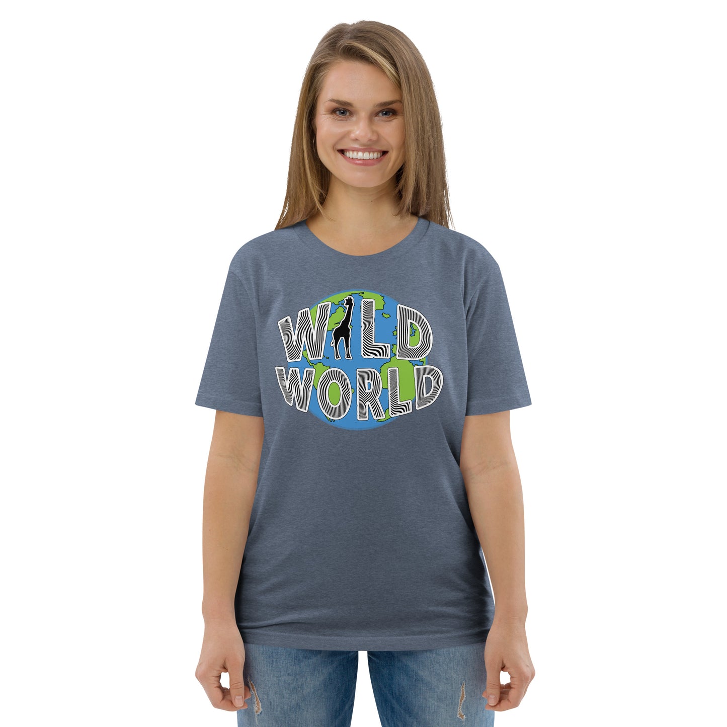 Unisex organic cotton t-shirt - Wild World w Scott Solomon