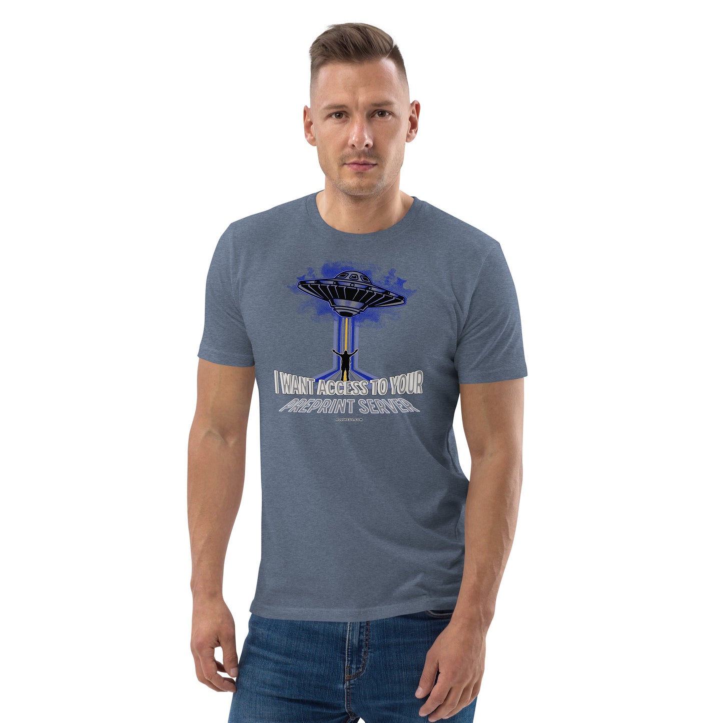 Unisex organic cotton t-shirt - I Want Access to Your Preprint Server!