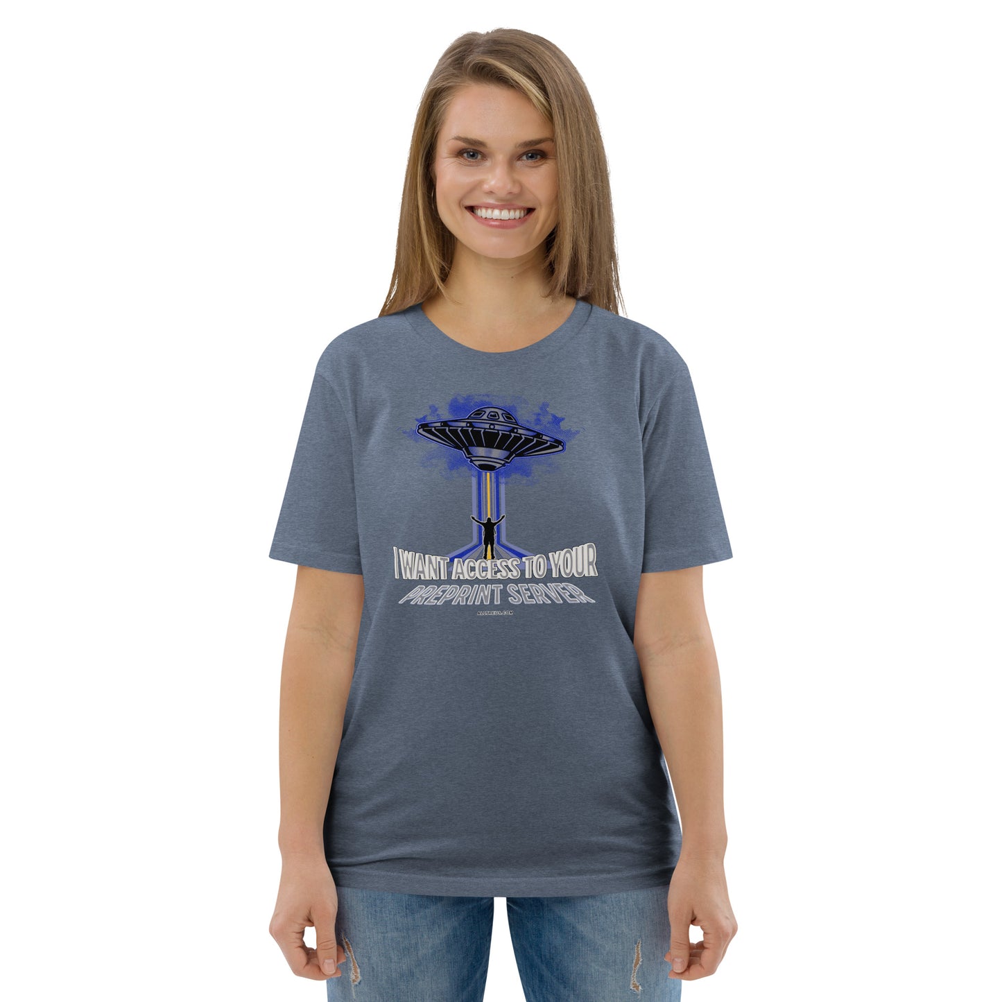 Unisex organic cotton t-shirt - I Want Access to Your Preprint Server!