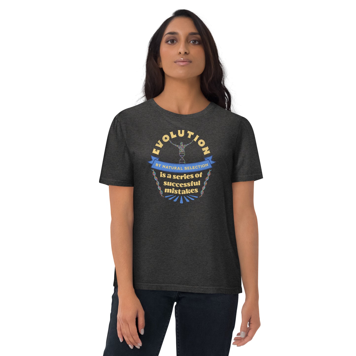 Unisex organic cotton t-shirt - Evolution By Natural Selection