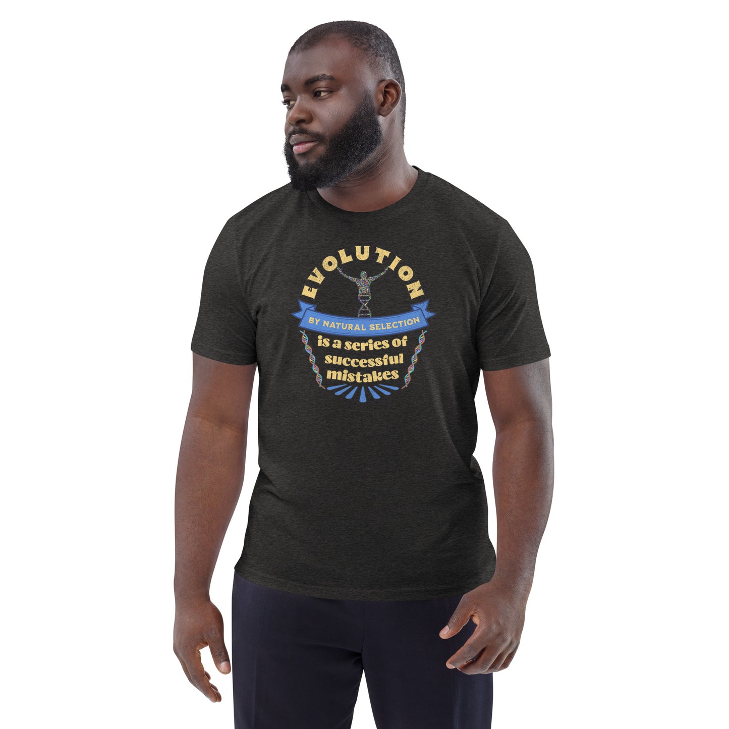 Unisex organic cotton t-shirt - Evolution By Natural Selection