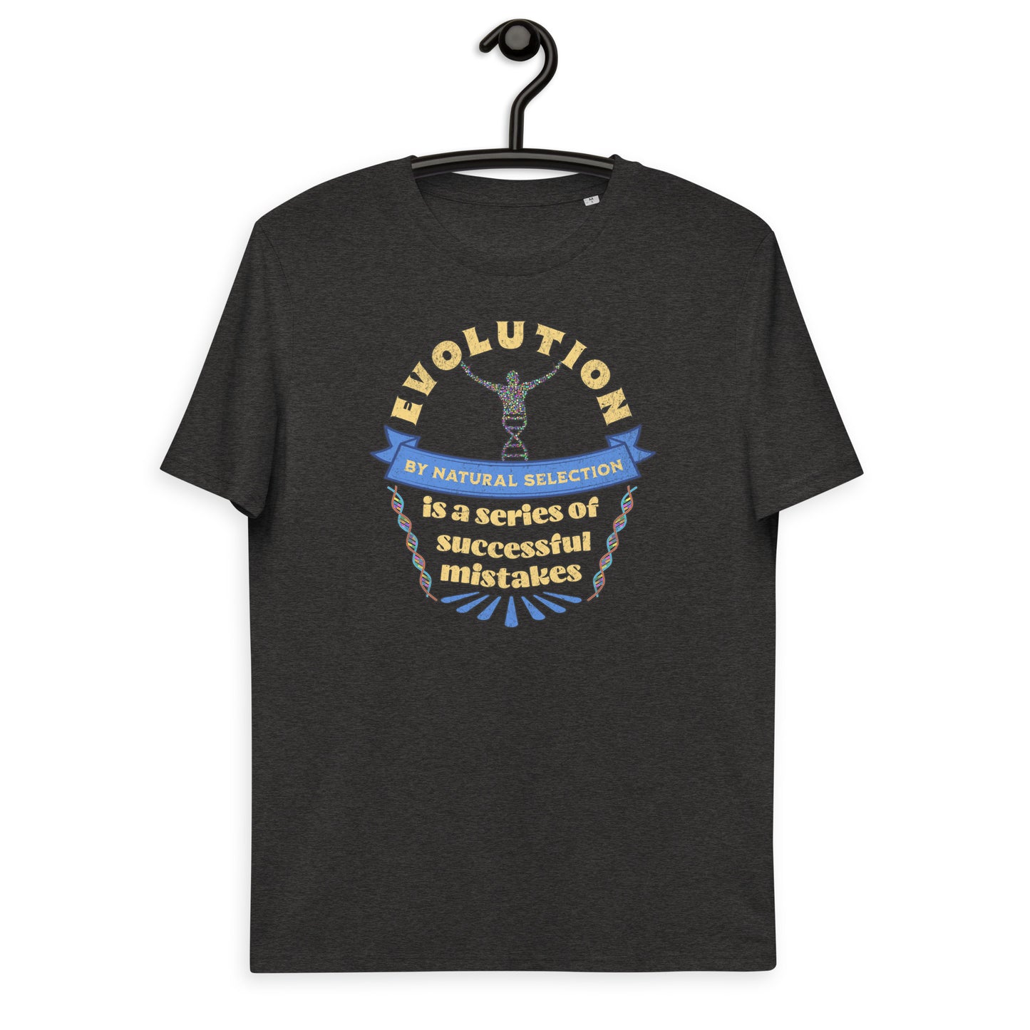 Unisex organic cotton t-shirt - Evolution By Natural Selection