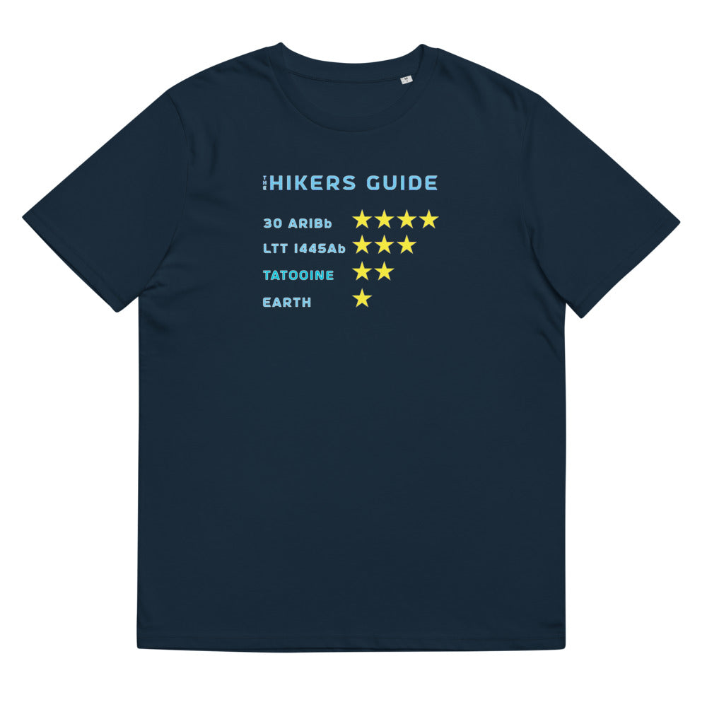 Unisex organic cotton t-shirt - Earth, A One Star Planet