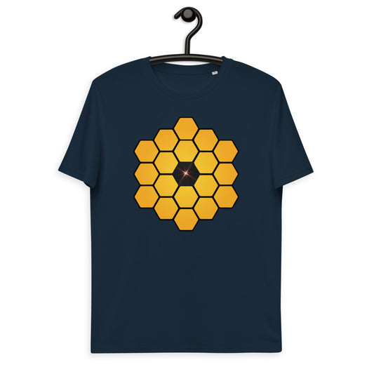 Unisex organic cotton t-shirt - JWST Hexagon