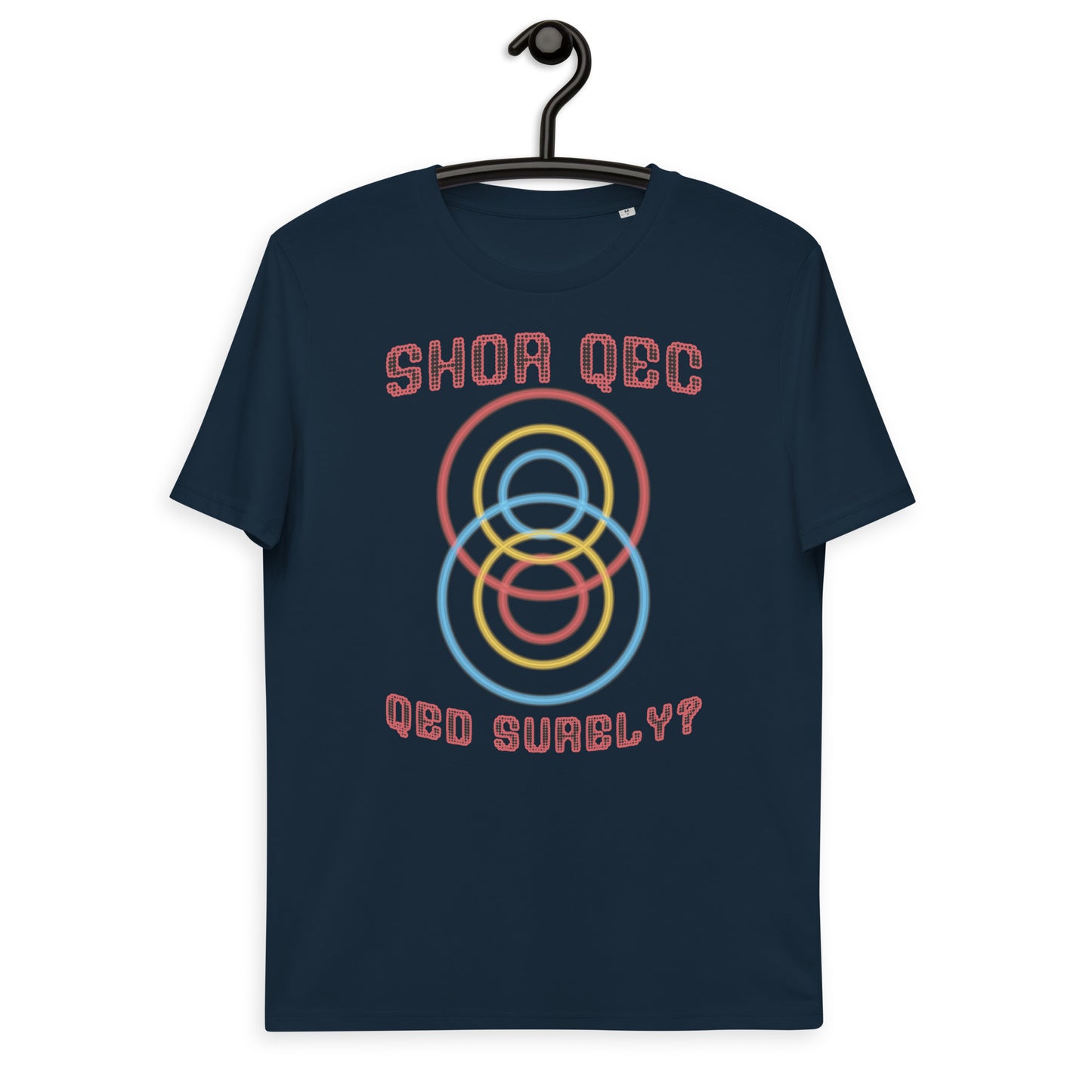 Unisex organic cotton t-shirt - Shor QEC, QED Surely?