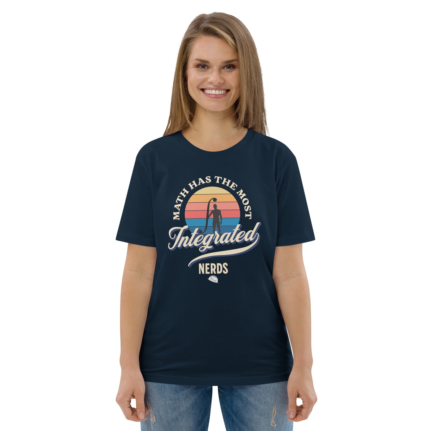 Unisex organic cotton t-shirt - Math Has The Most Integrated Nerds M