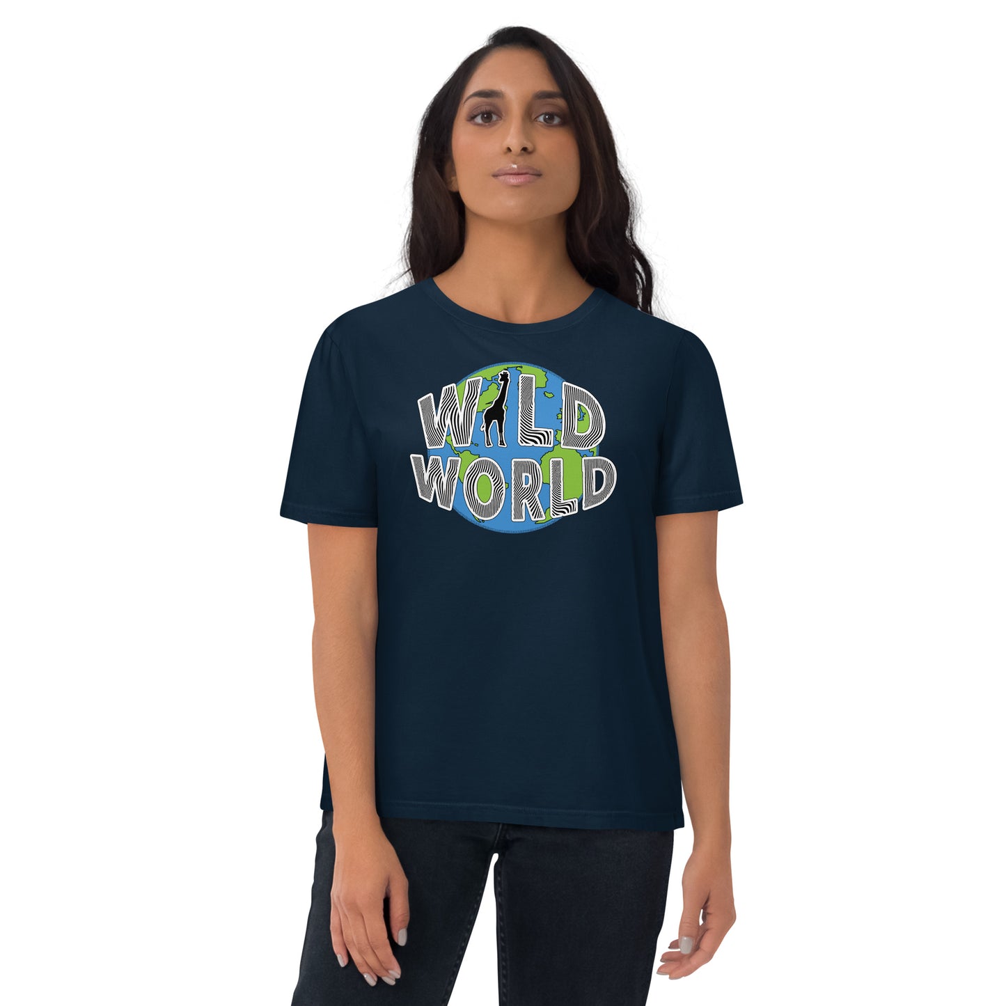 Unisex organic cotton t-shirt - Wild World w Scott Solomon