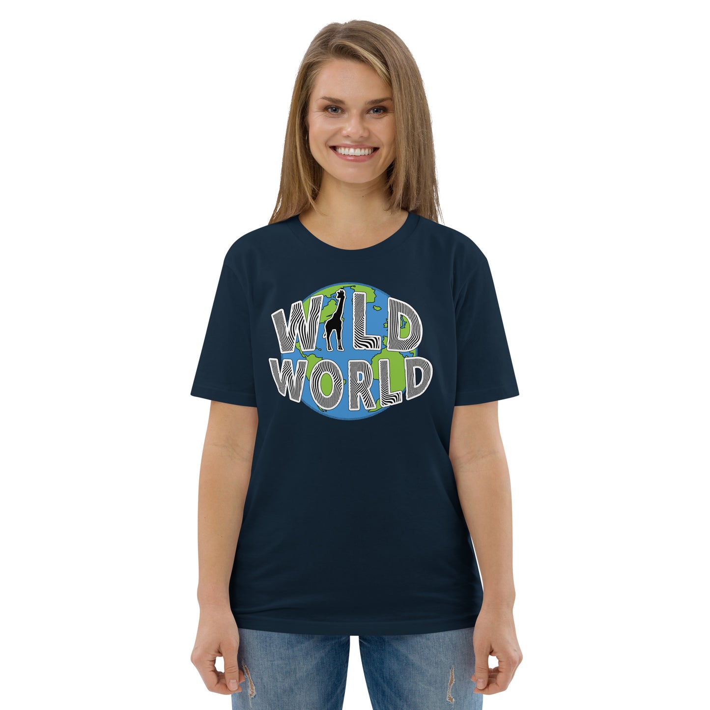 Unisex organic cotton t-shirt - Wild World w Scott Solomon