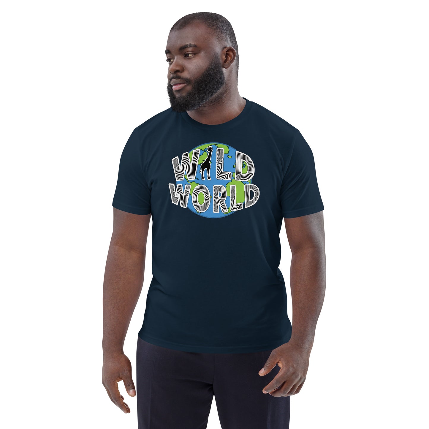 Unisex organic cotton t-shirt - Wild World w Scott Solomon