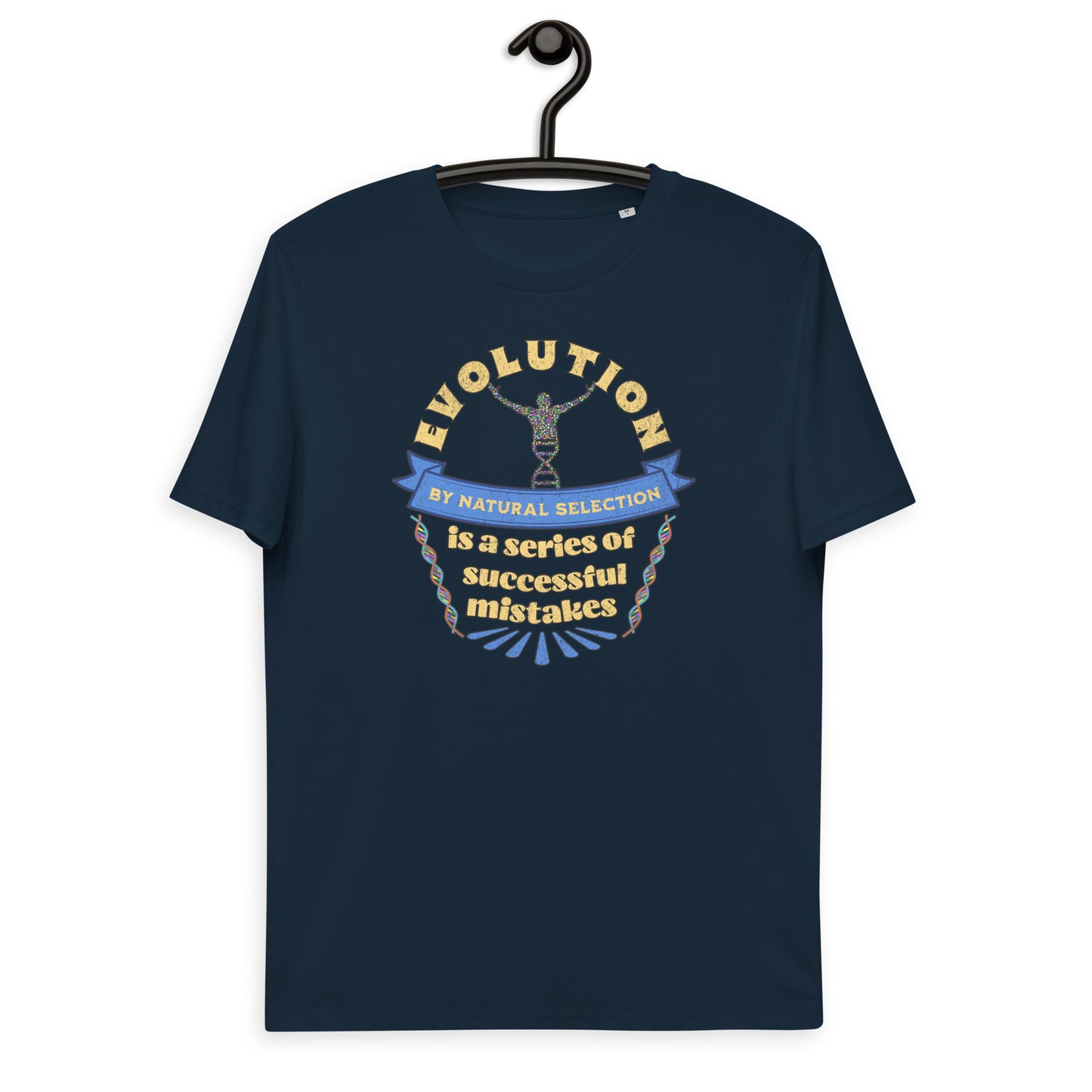Unisex organic cotton t-shirt - Evolution By Natural Selection