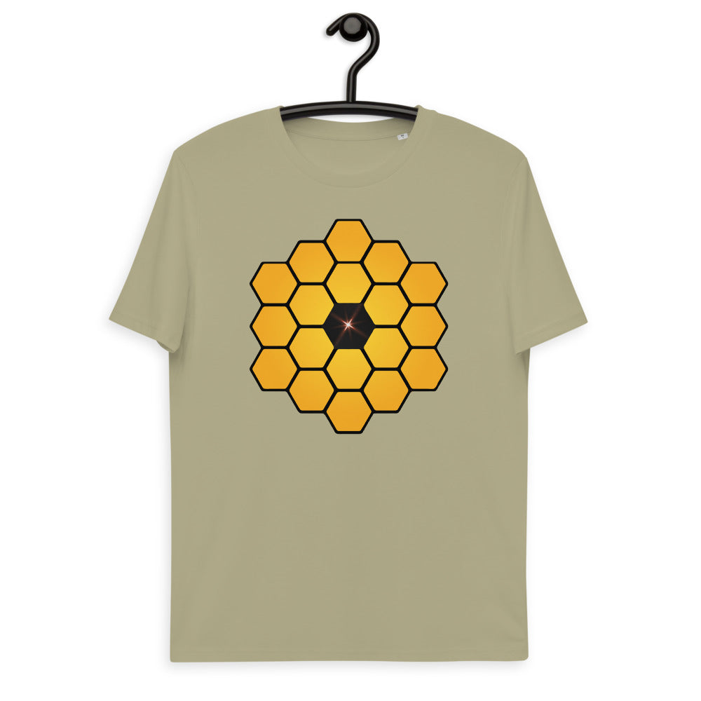 Unisex organic cotton t-shirt - JWST Hexagon