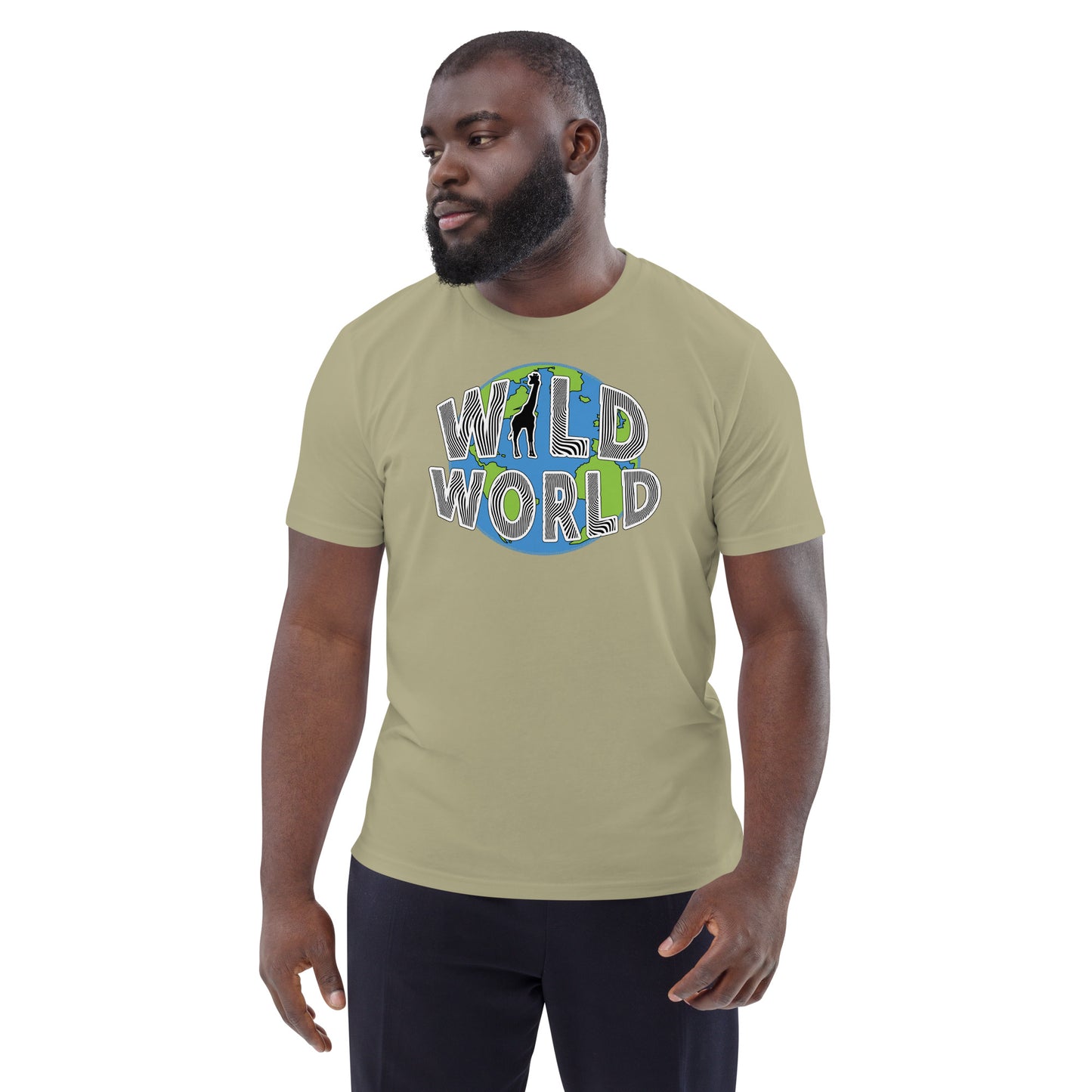 Unisex organic cotton t-shirt - Wild World w Scott Solomon