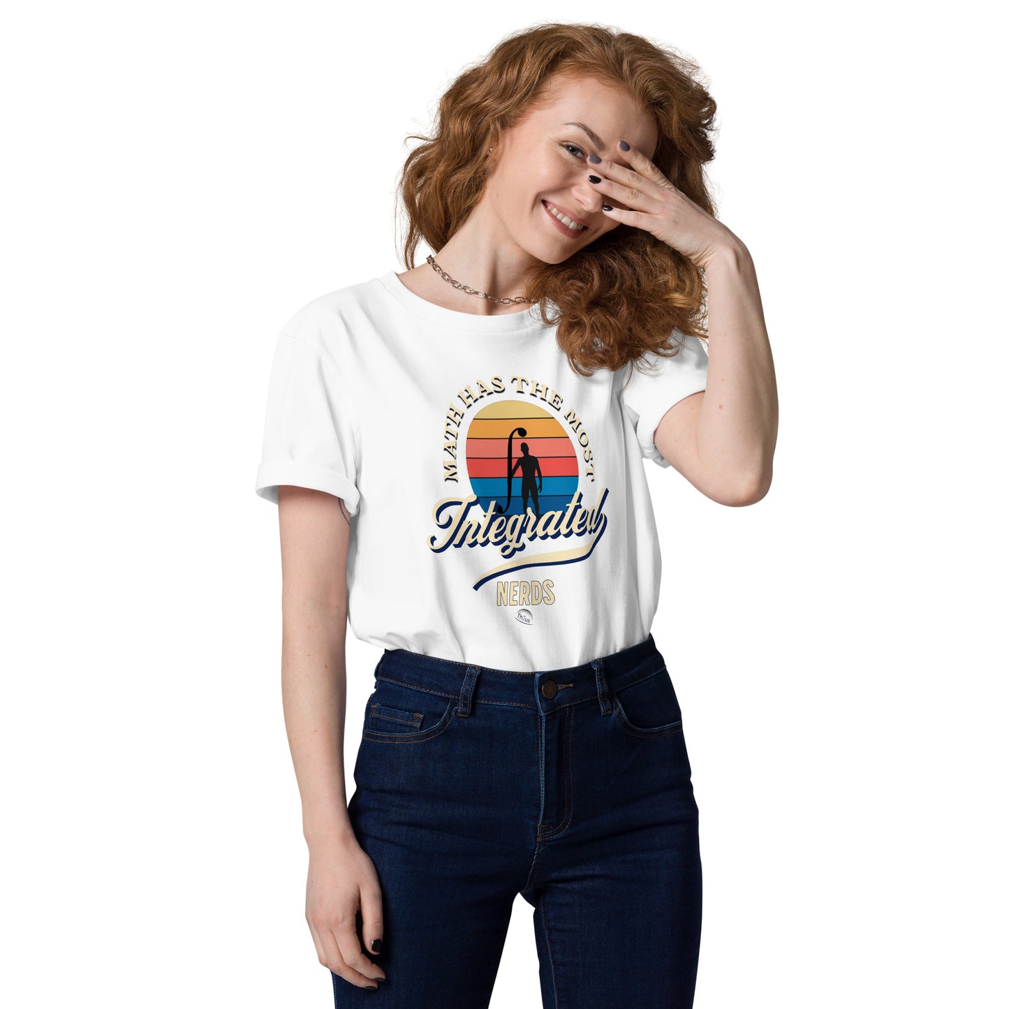 Unisex organic cotton t-shirt - Math Has The Most Integrated Nerds M