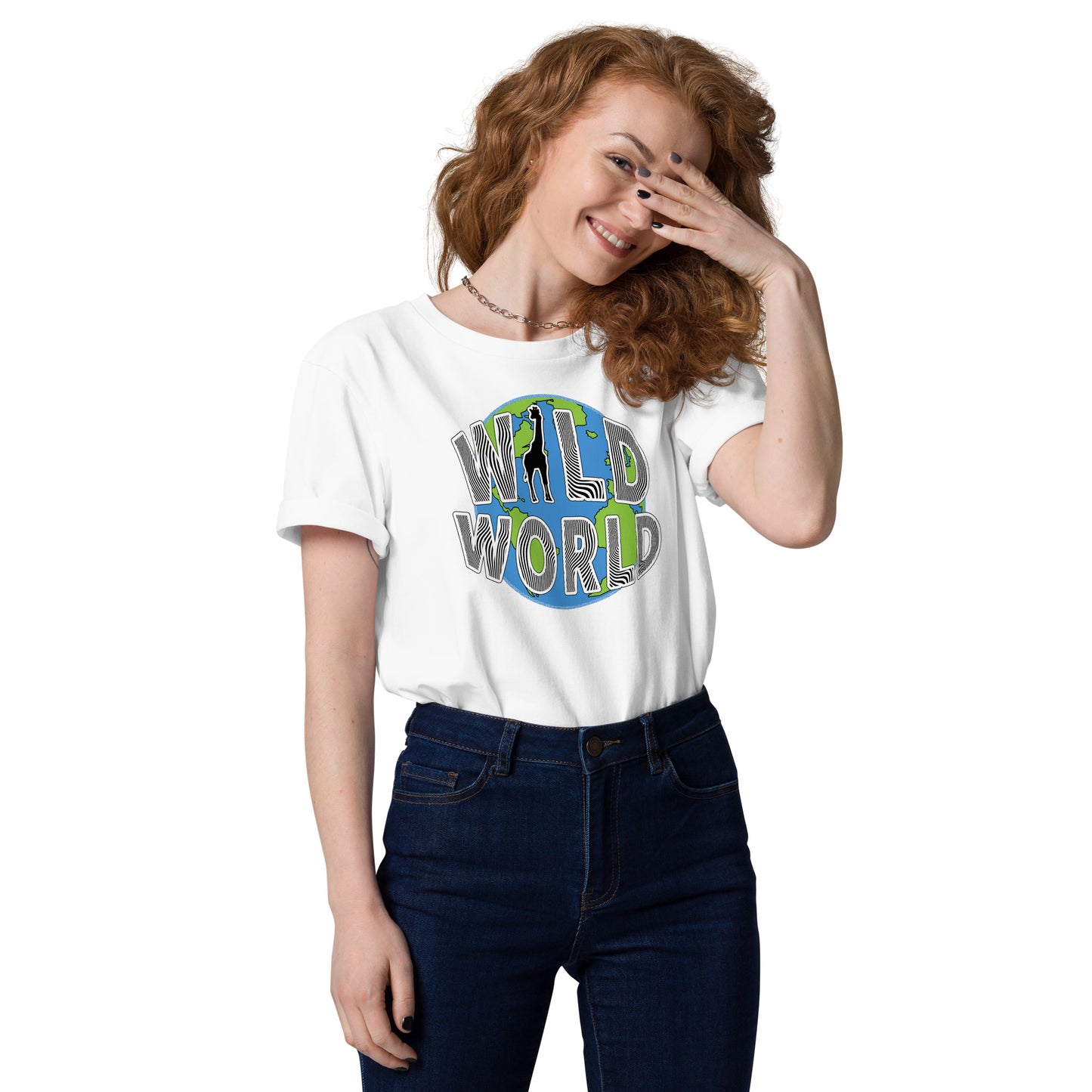 Unisex organic cotton t-shirt - Wild World w Scott Solomon