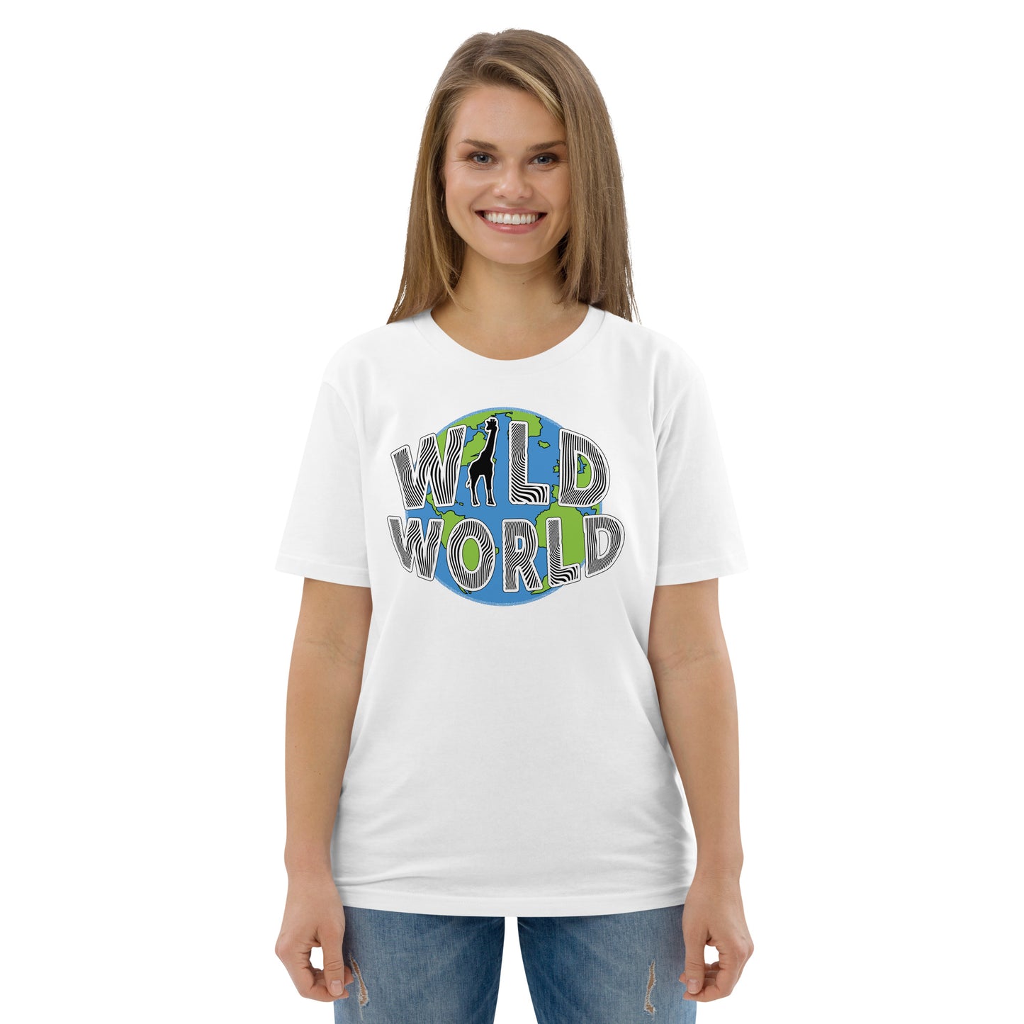 Unisex organic cotton t-shirt - Wild World w Scott Solomon