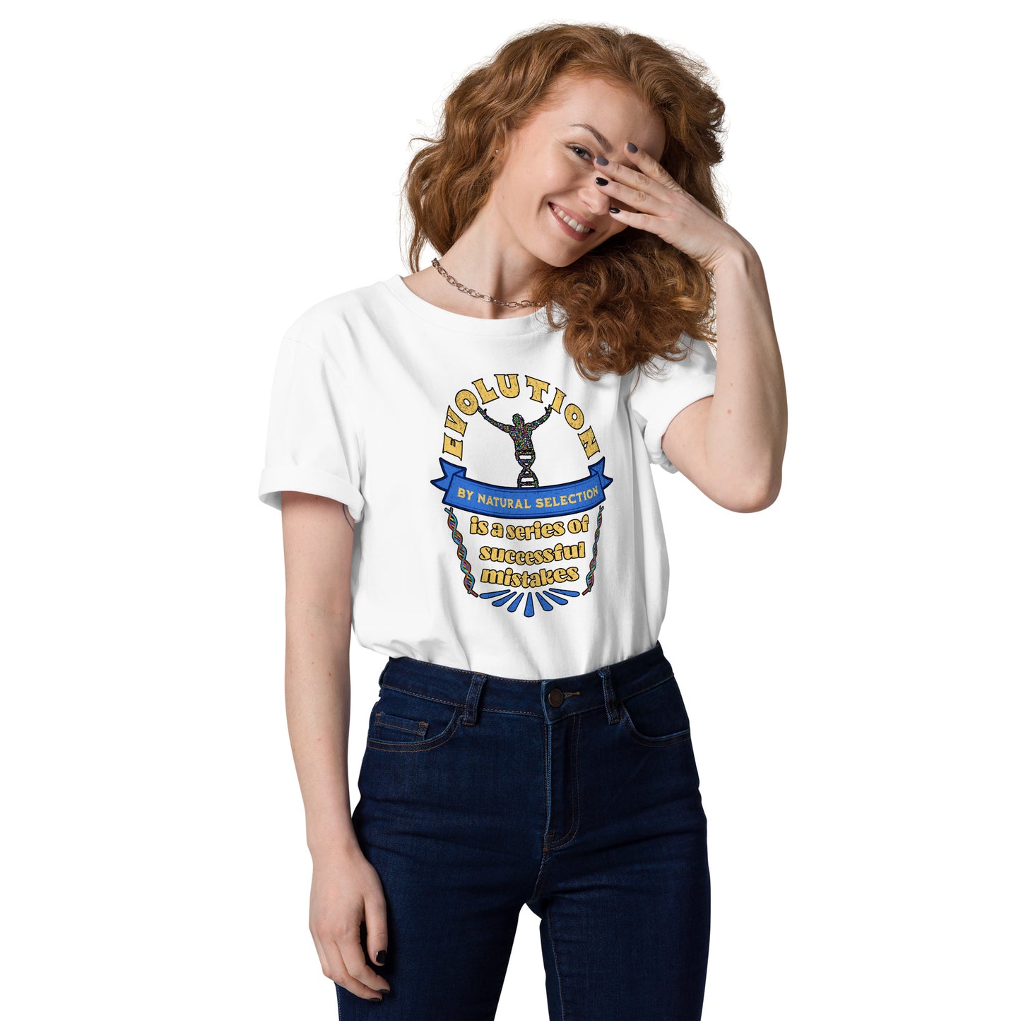 Unisex organic cotton t-shirt - Evolution By Natural Selection