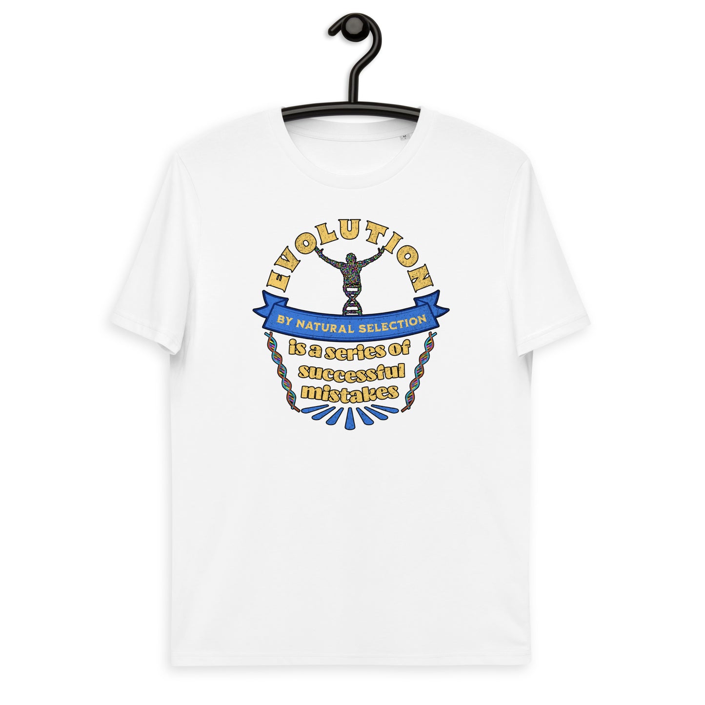 Unisex organic cotton t-shirt - Evolution By Natural Selection