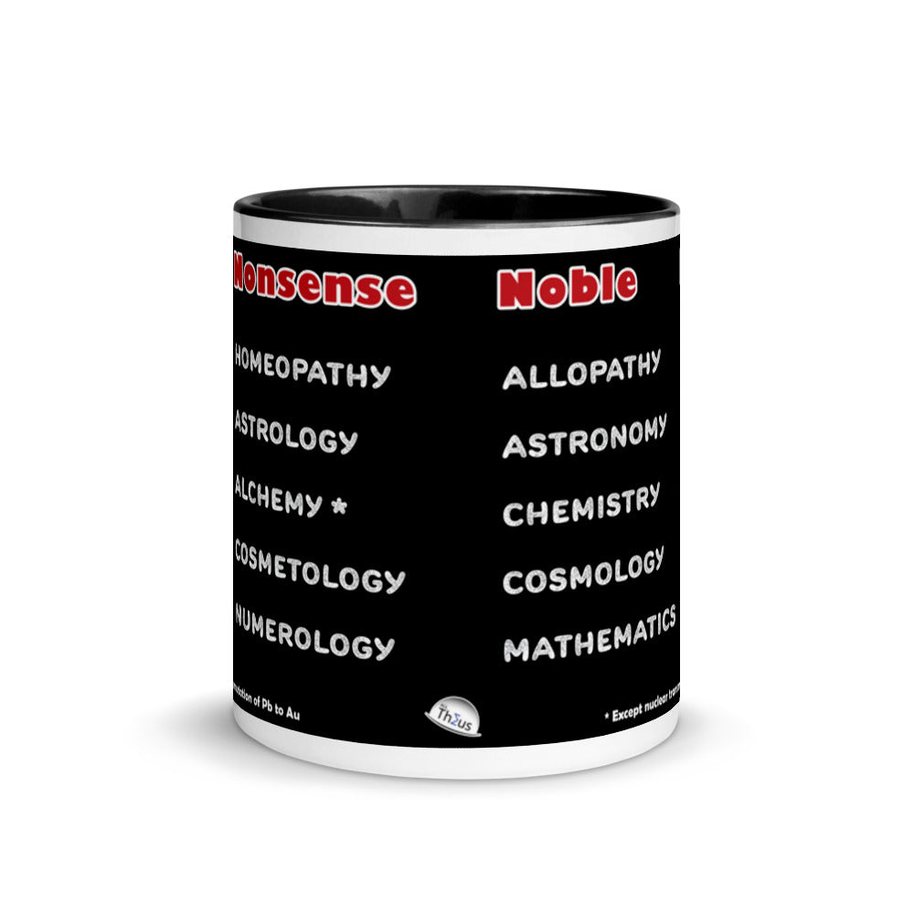 Mug W Inside Color - The Noble Pursuit of Knowledge