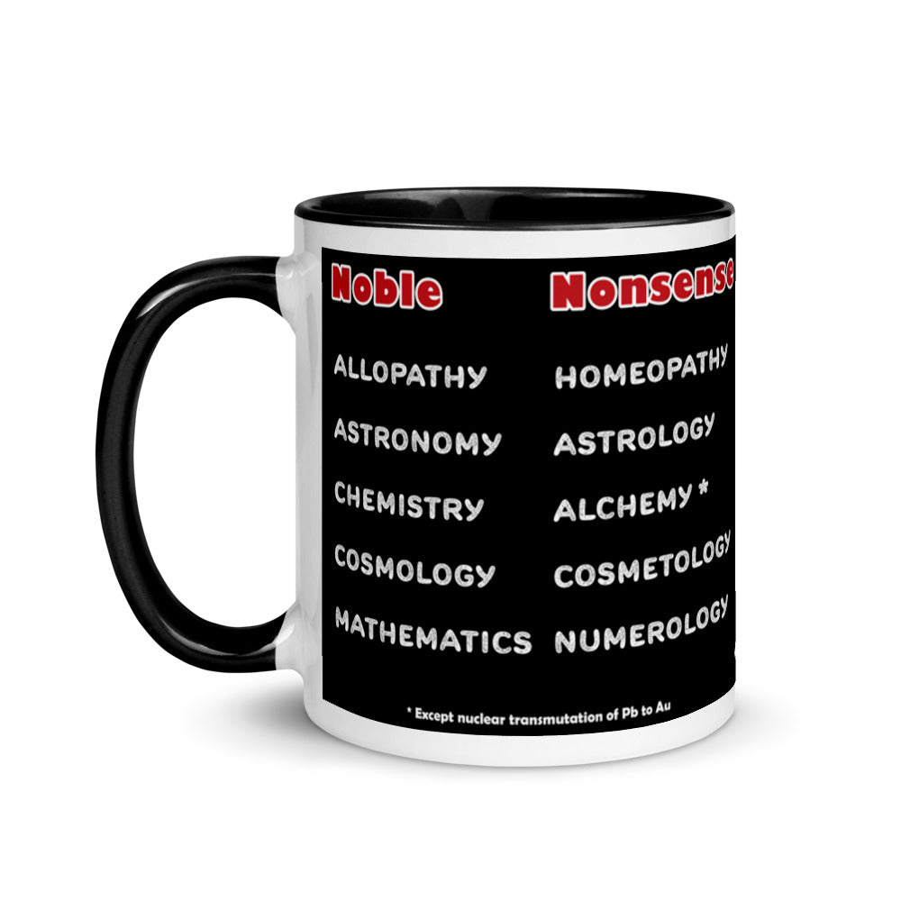 Mug W Inside Color - The Noble Pursuit of Knowledge