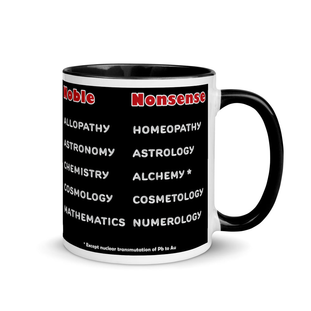 Mug W Inside Color - The Noble Pursuit of Knowledge