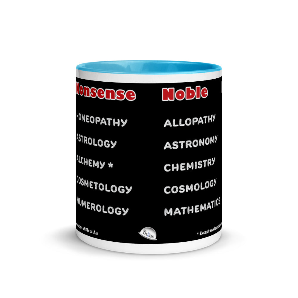 Mug W Inside Color - The Noble Pursuit of Knowledge