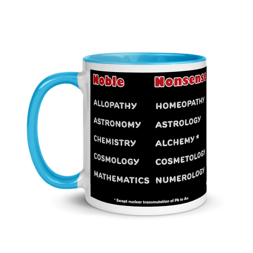 Mug W Inside Color - The Noble Pursuit of Knowledge