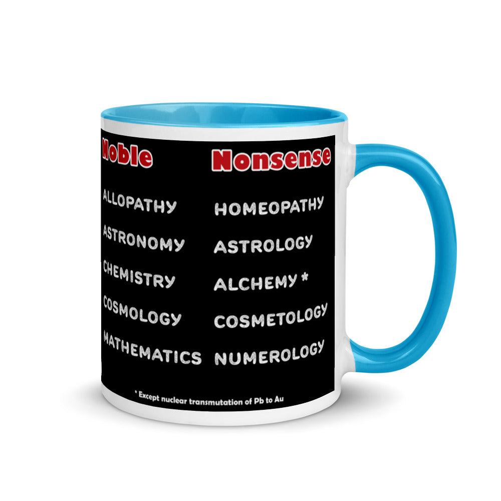 Mug W Inside Color - The Noble Pursuit of Knowledge